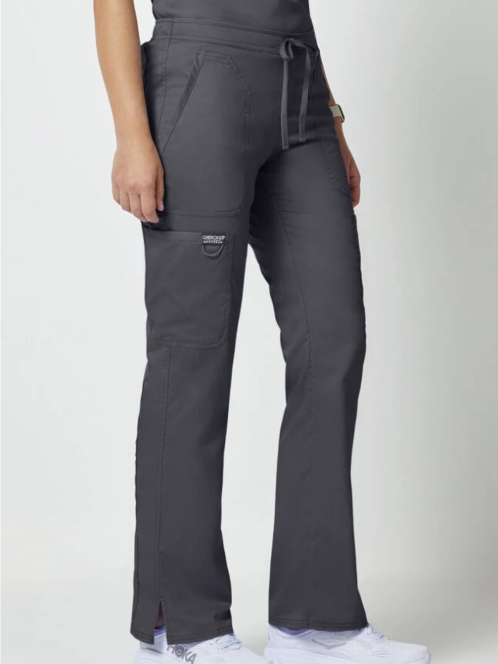 Cherokee Women’s Drawstring Flare Scrub Pant